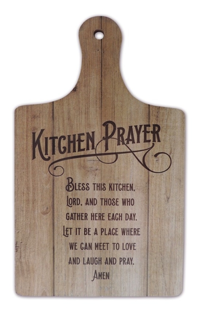 Plaque-Kitchen Prayer (7.5 x 13.25) | SHOPtheWORD