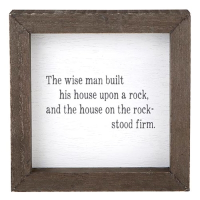 Petite Word Board-Wise Man (6" SQ) | SHOPtheWORD