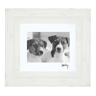 Wall Photo Frame-Love Big (Holds 7" x 5" Photo) (16.25 x 14.5) | SHOPtheWORD