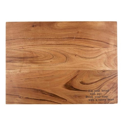 Serving Charcuterie Tray-Eat With Joy (15.5" x 11.625") | SHOPtheWORD