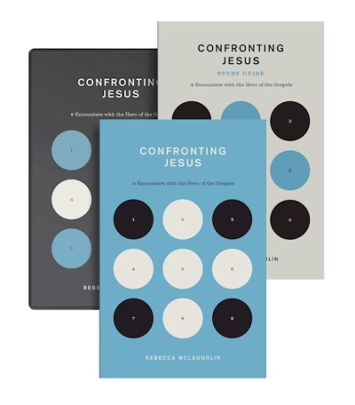 Confronting Jesus Set (Book, Study Guide & DVD) by Rebecca McLaughlin | SHOPtheWORD