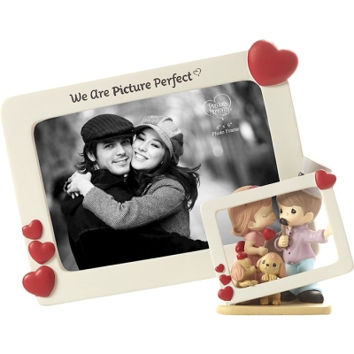 Photo Frame-We Are A Perfect Fit (Holds 4" x 6" Photo) | SHOPtheWORD