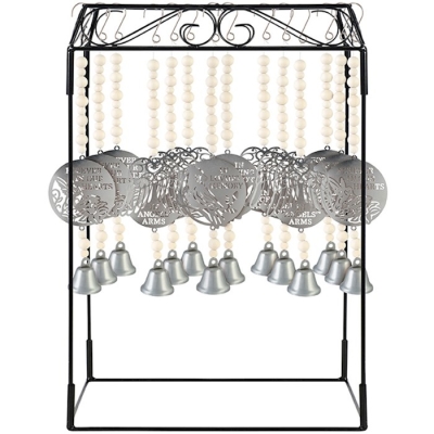 Display-Bereavement Beaded Bells-6 Each Of 3 Designs (Set of 18) | SHOPtheWORD