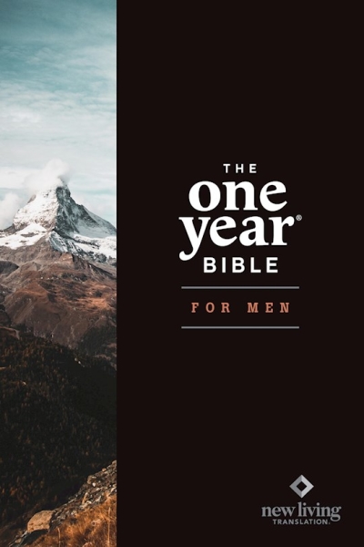 NLT The One Year Bible For Men-Hardcover | SHOPtheWORD