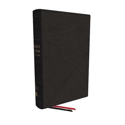 KJV Word Study Reference Bible (Comfort Print)-Black Leathersoft | SHOPtheWORD