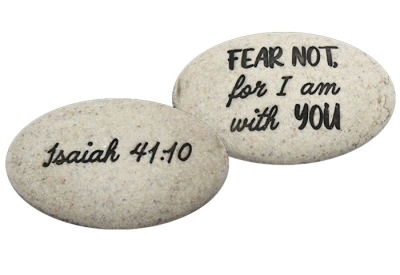 Pocket Stone-Scripture-Isaiah 41:10 | SHOPtheWORD