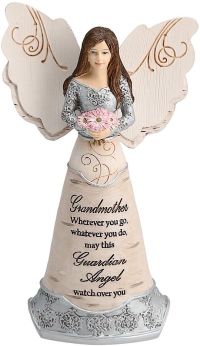 Figurine-Guardian Angel-Grandmother (6") | SHOPtheWORD