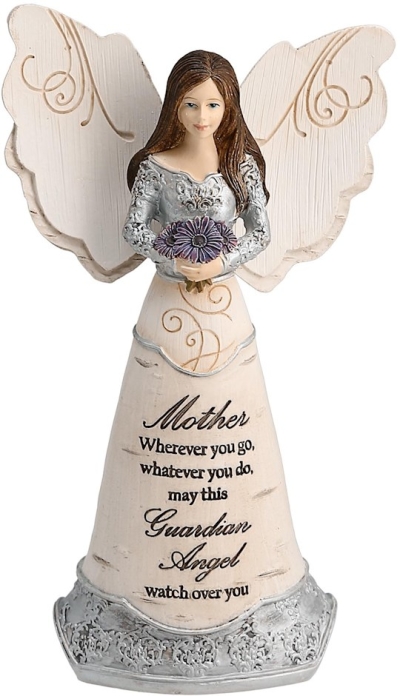 Figurine-Guardian Angel-Mother (6") | SHOPtheWORD