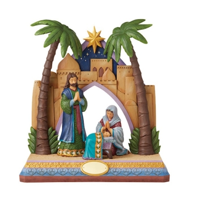 Nativity-Jim Shore/Heartwood Creek-Limited Edition-4 Piece (18"H) | SHOPtheWORD