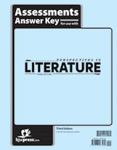 Perspectives In Literature Assessments Answer Key (3rd Edition) by Press BJU | SHOPtheWORD