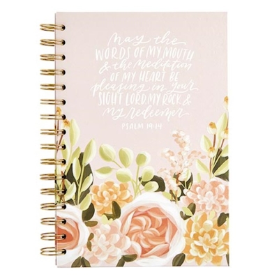 Grid Dot Journal-May The Words Of My Mouth (5.75" x 8.5") by Faithworks | SHOPtheWORD