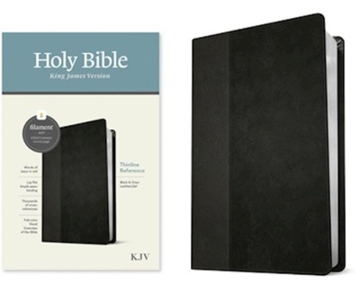 KJV Thinline Reference Bible, Filament Enabled Edition-Black/Onyx LeatherLike | SHOPtheWORD