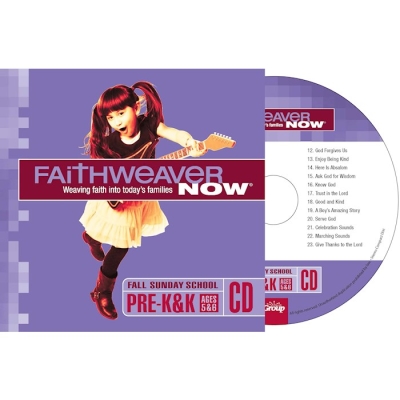 Fall 2022 FaithWeaver NOW Pre-K&K CD by Publishing Group | SHOPtheWORD