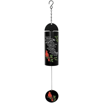 Wind Chime-Cylinder Sonnet-Tomorrow-Black (22") | SHOPtheWORD