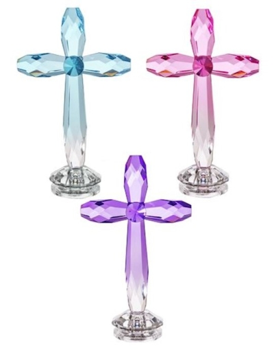 Standing Colored Crosses (7.5") (12 Pieces) | SHOPtheWORD
