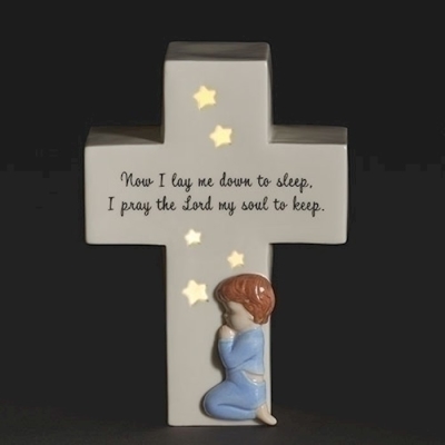 Night Light-Corded Tabletop-Boy (6.5") | SHOPtheWORD