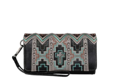 Wallet-Small Cross-Black | SHOPtheWORD