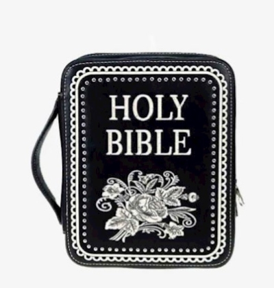 Bible Cover-Holy Bible-Black | SHOPtheWORD
