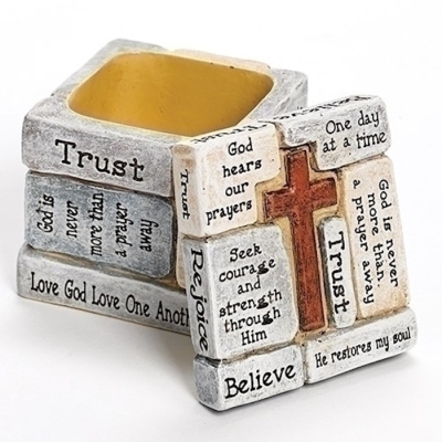 Trinket Box-Crossword (2.25" H) | SHOPtheWORD