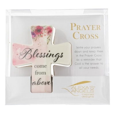 Blessings Cross-Blessings Come From Above (4.5") | SHOPtheWORD