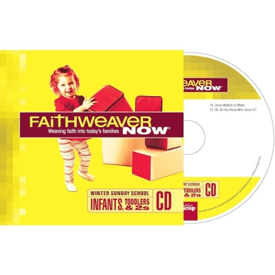 Winter 2022 FaithWeaver NOW Infants, Toddlers & Twos CD by Publishing Group | SHOPtheWORD
