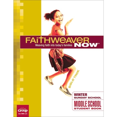 Winter 2022 Faithweaver NOW Middle School/Junior High Student Papers Bible Trek by Publishing Group | SHOPtheWORD