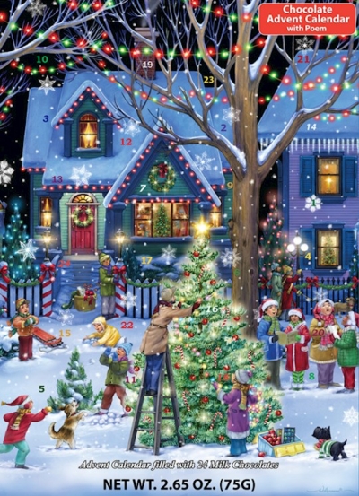 Chocolate Advent Calendar-Christmas Cheer (10 x 13.75) | SHOPtheWORD