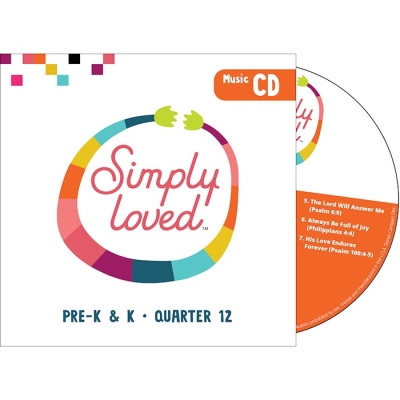 Simply Loved Pre-K & K Music CD-Quarter 12 | SHOPtheWORD