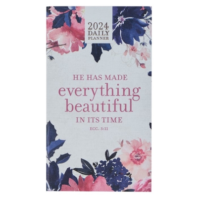 2024 Small Daily Planner-Everything Beautiful Eccl. 3:11 | SHOPtheWORD