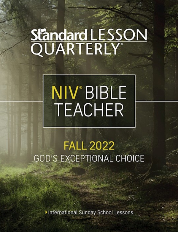 Standard Lesson Quarterly Fall 2022 Adult Niv Bible