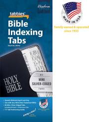 Bible Tab-Mini Tabs O&N Testament-Silver | SHOPtheWORD