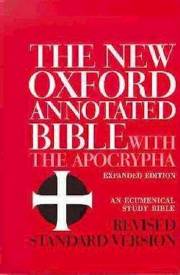 RSV New Oxford Annotated Bible w/Apocrypha (Expanded Edition)-Hardcover | SHOPtheWORD