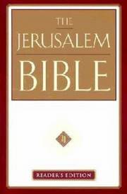 Jerusalem Bible: Reader's Edition-Hardcover | SHOPtheWORD
