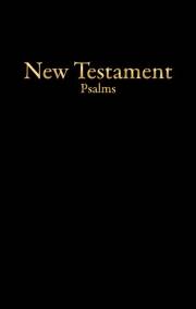 KJV Economy New Testament w/Psalms-Black Imitation Leather | SHOPtheWORD