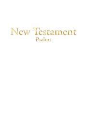 KJV Economy New Testament w/Psalms-White Imitation Leather | SHOPtheWORD