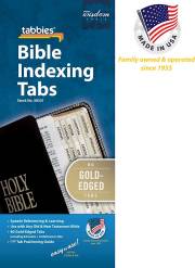 Bible Tab-Standard O&N Testament-Gold | SHOPtheWORD