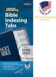 Bible Tab-Standard O&N Testament-Silver | SHOPtheWORD