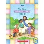My First Read And Learn Bible by Bible Society Amer | SHOPtheWORD