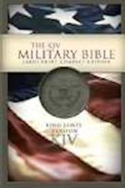 KJV Military Bible Large Print Compact-Green Imitation Leather | SHOPtheWORD