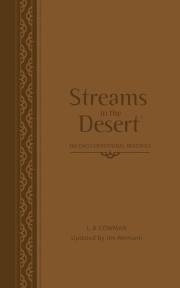 Streams In The Desert-Walnut DuoTone by L B Cowman | SHOPtheWORD
