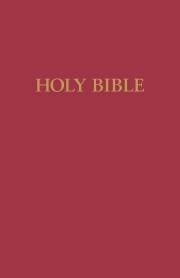 KJV Large Print Pew Bible-Red Hardcover | SHOPtheWORD