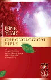 NLT One Year Chronological Bible-Softcover | SHOPtheWORD