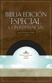 Span-RVR 1960 Special Reference Bible-Black Bonded Leather Indexed | SHOPtheWORD