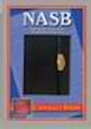 NASB Compact Bible-Black Bonded Leather w/Snap Flap | SHOPtheWORD