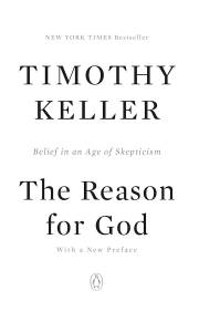 The Reason For God by Timothy Keller | SHOPtheWORD