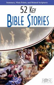 52 Key Bible Stories Pamphlet (Pack Of 5) by Publishing Rose | SHOPtheWORD