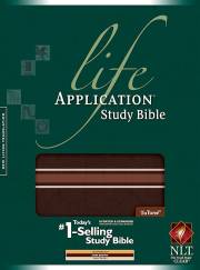 NLT Life Application Study Bible (Second Ediiton)-Brown/Tan TuTone (Not Available-Out Of Print) | SHOPtheWORD