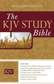 KJV Study Bible-Hardcover (Not Available-Out Of Print) | SHOPtheWORD