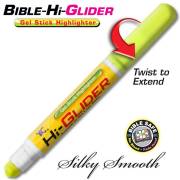 Highlighter-Bible Hi-Glider Gel Stick-Yellow | SHOPtheWORD