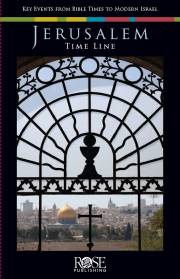 Jerusalem Time Line Pamphlet (Pack Of 5) by Publishing Rose | SHOPtheWORD